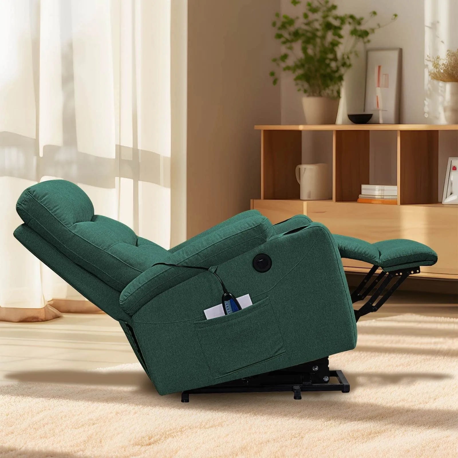 green lift recliner chairs