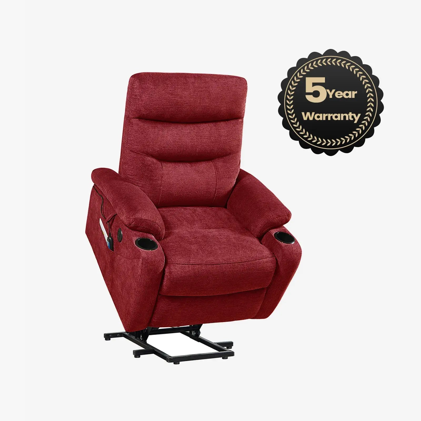 red lift recliner chairs