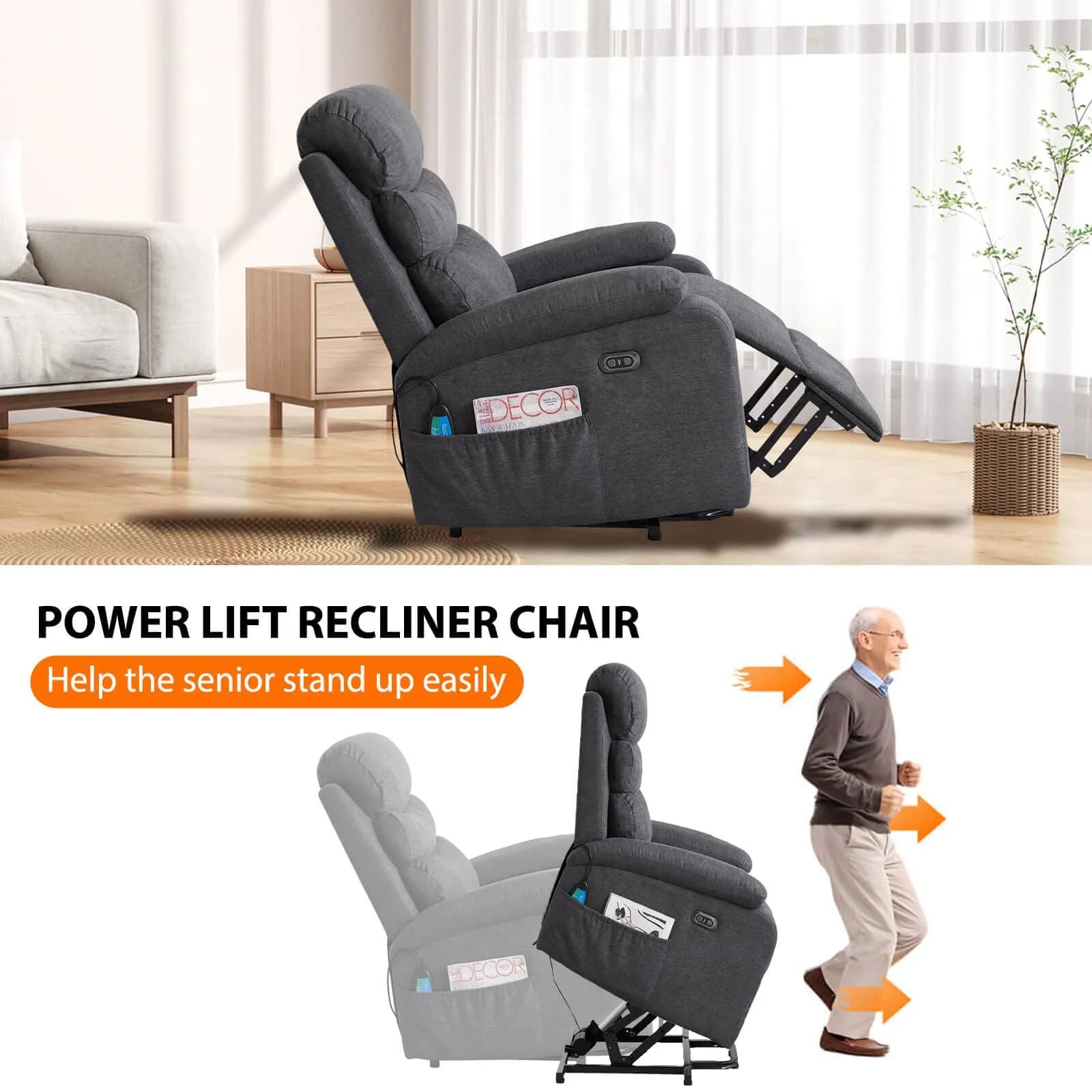 lift recliner chair that stands you up